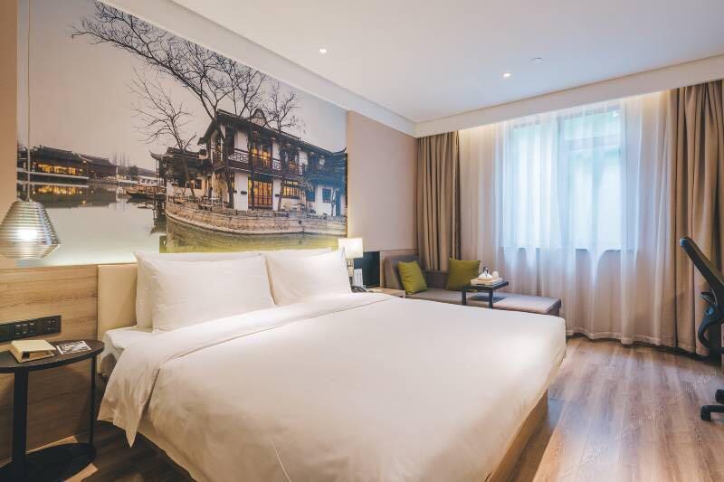 Atour X Hotel Shanghai Hongqiao National Exhibition Qibao Old Street Экстерьер фото